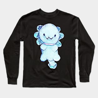 Happy axolotl to cuddle Long Sleeve T-Shirt